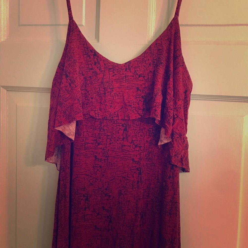 Low back maxi dress